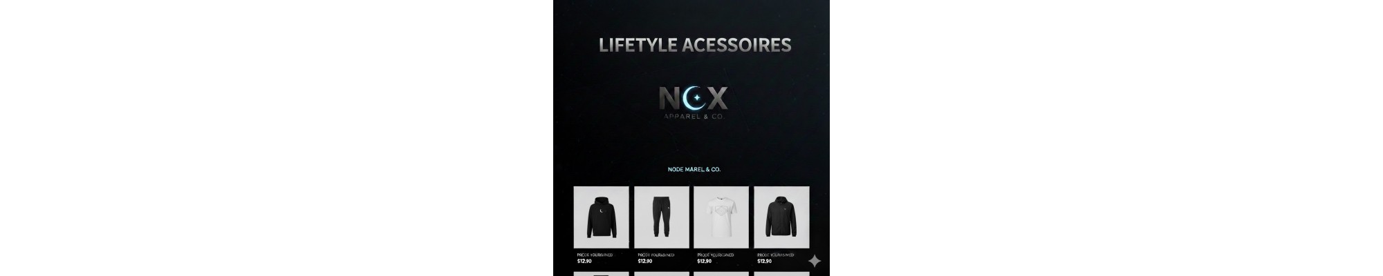Vêtements et lifestyle Nox| Collection officielle